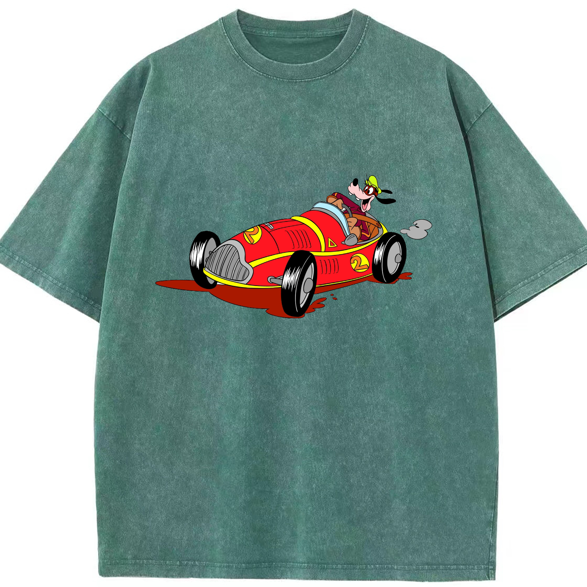 （画像用） ミッキーマウス Mickey Mouse 綿100% ヴィンテージ風 半袖Tシャツ（フロントプリント）